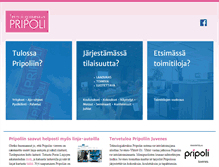 Tablet Screenshot of pripoli.fi